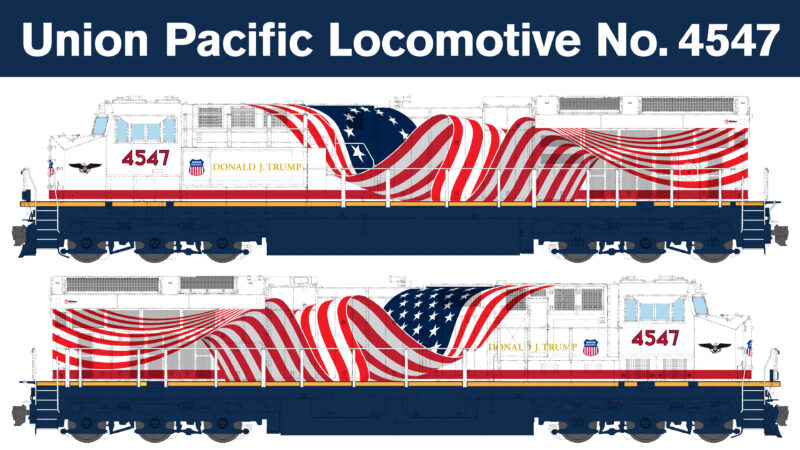 Union Pacific Celebrates America's 250th Anniversary with New Locomotives No. 4547 and No. 1776